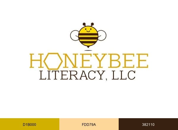 Honeybee Literacy brand color palette