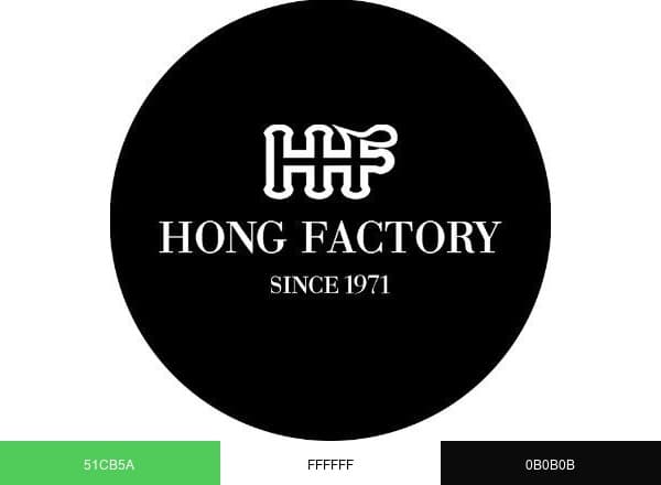 Hongfactory.th brand color palette