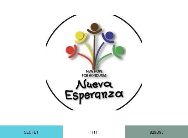 Nueva Esperanza- New Hope brand color palette
