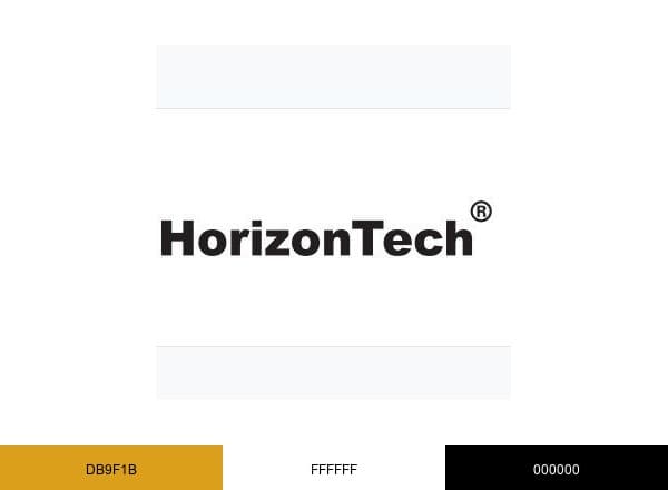 HorizonTech brand color palette