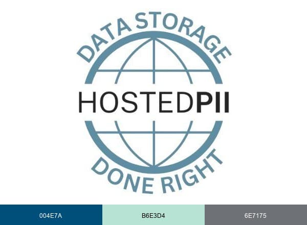 HostedPCI brand color palette