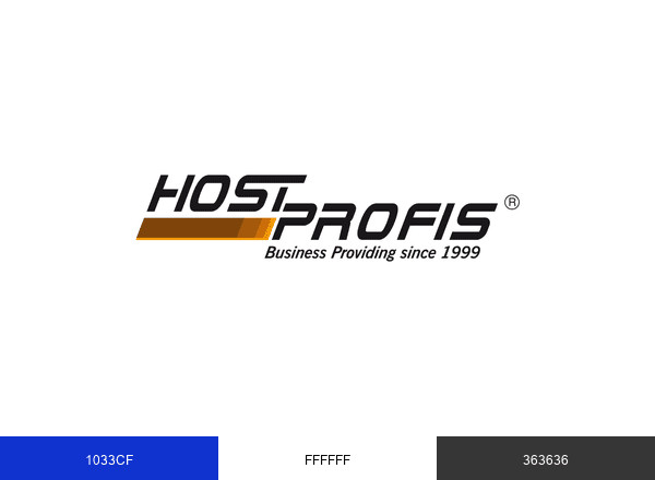 HostProfis brand color palette