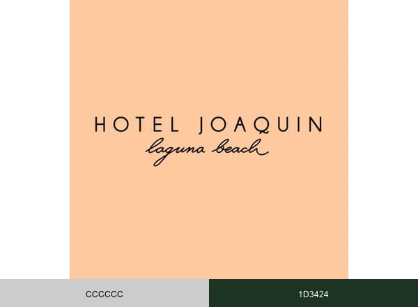 Hotel Joaquin brand color palette