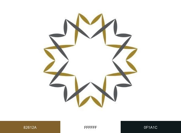 Marinus Beach Hotel brand color palette