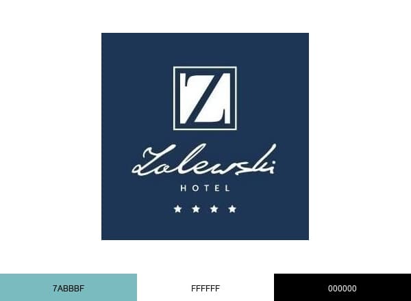Hotel Zalewski brand color palette