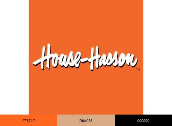 House-Hasson Hardware Company brand color palette