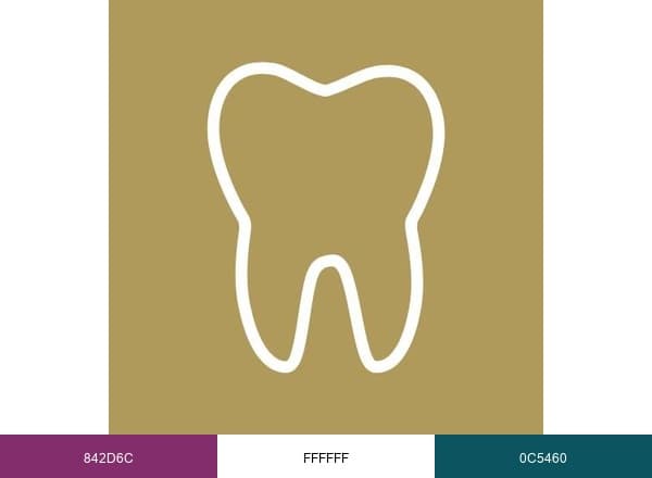 House of Dontics brand color palette