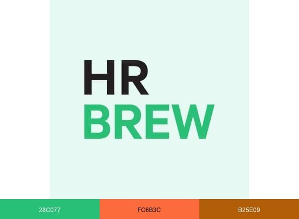 HR Brew ️ brand color palette