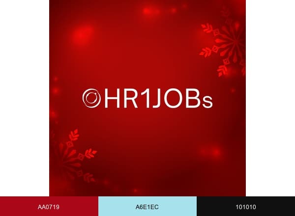 HR1Jobs brand color palette