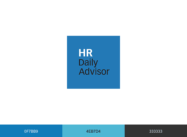 HR Daily Advisor brand color palette