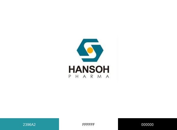 Hansoh Pharma brand color palette