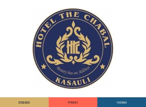 Hotel The Chabal Kasauli brand color palette