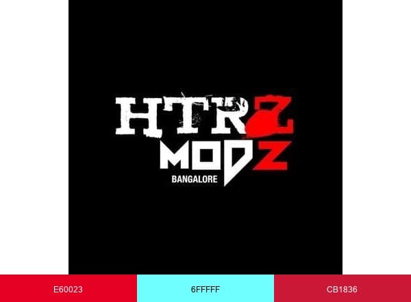 HTRZMODZ brand color palette