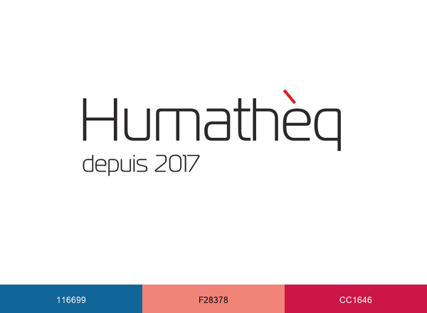 Humathèq brand color palette