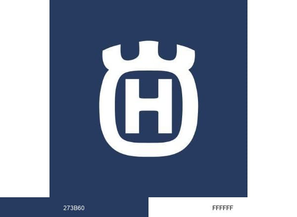 Husqvarna brand color palette