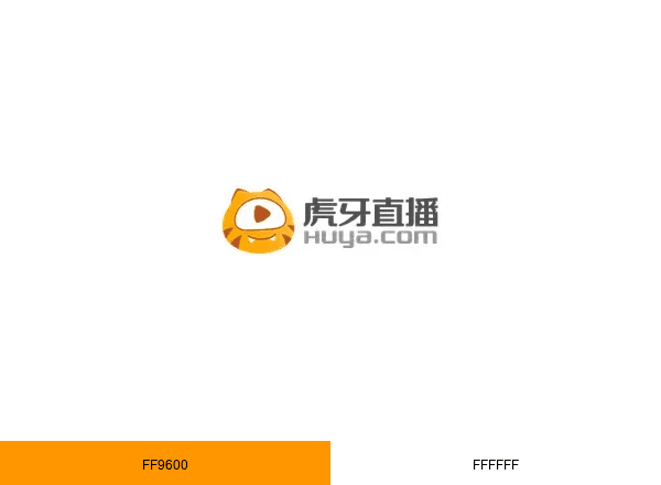 HUYA brand color palette