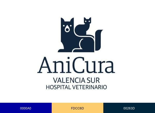 AniCura Hospital Veterinario Valencia Sur brand color palette