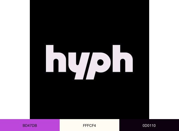 Hyph brand color palette