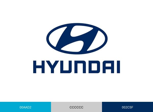 Hyundai Canada brand color palette