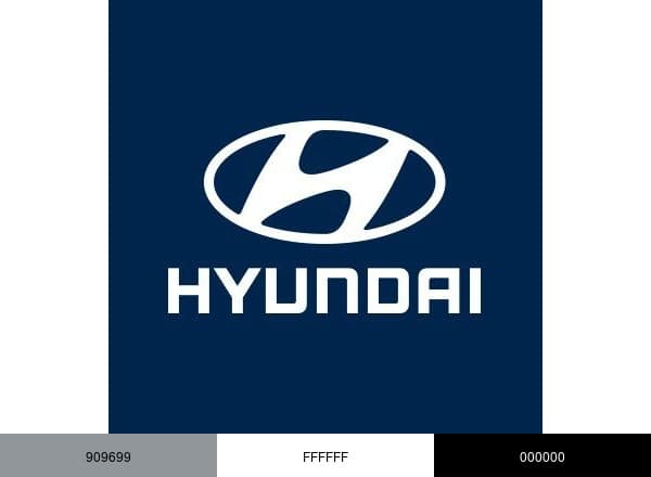 Hyundai USA brand color palette