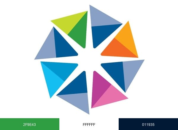 IAAPA brand color palette