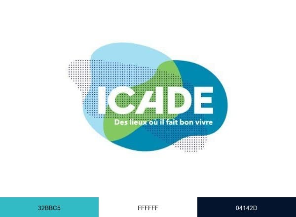 Icade brand color palette
