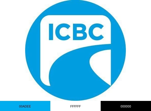 Insurance Corporation of British Columbia brand color palette