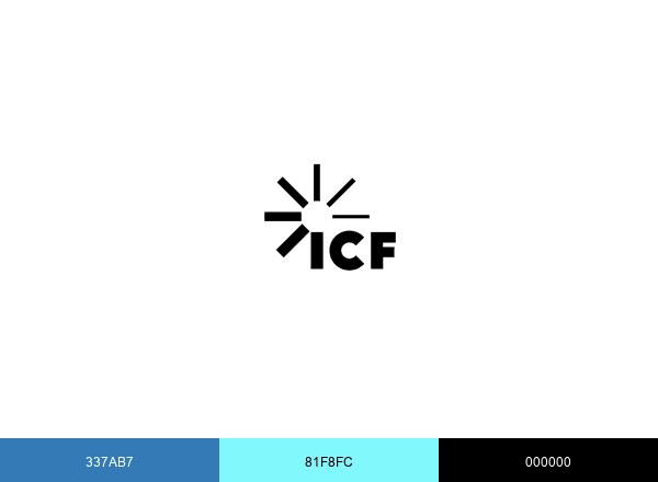 ICF brand color palette
