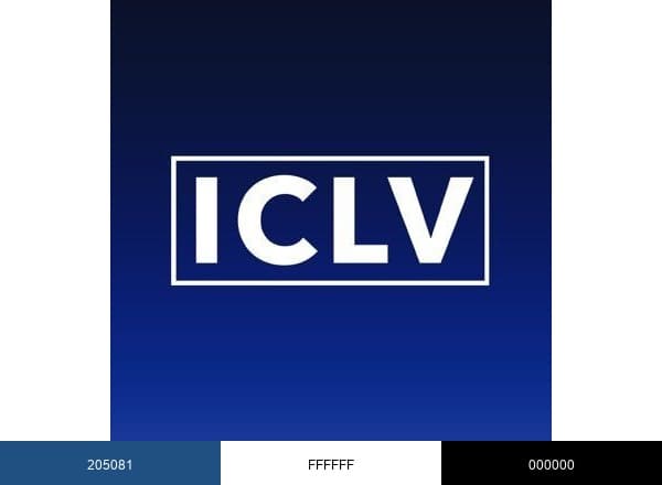 ICLV brand color palette