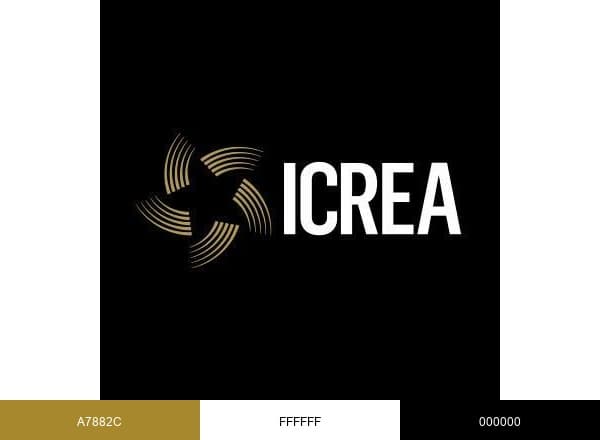ICREA Community brand color palette