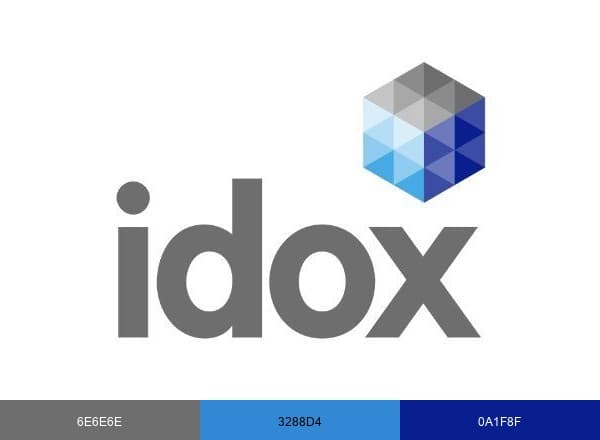 Idox Group brand color palette