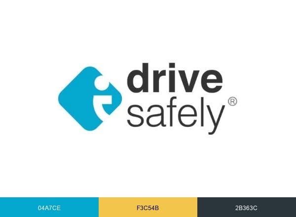 I Drive Safely brand color palette