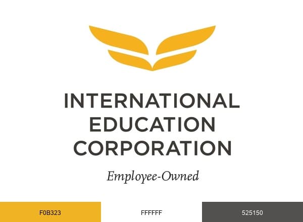 International Education Corporation brand color palette