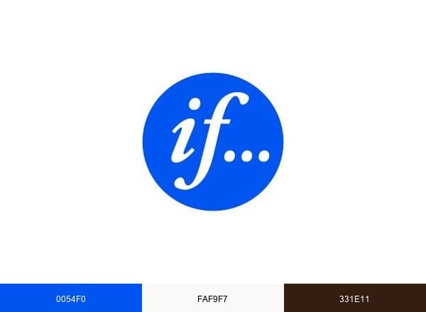 If Insurance brand color palette