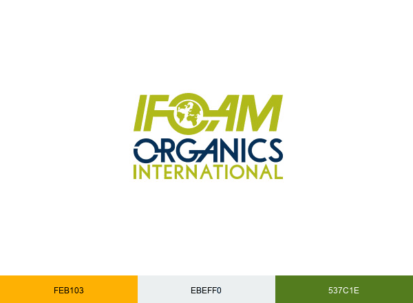 IFOAM brand color palette