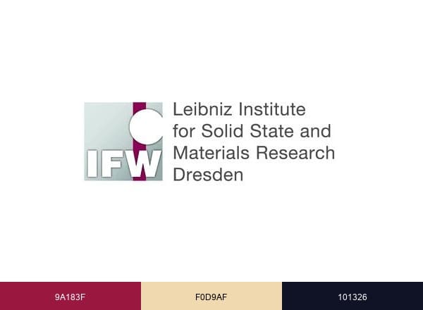 Leibniz Institute for Solid State and Materials Research brand color palette