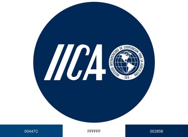 IICA brand color palette