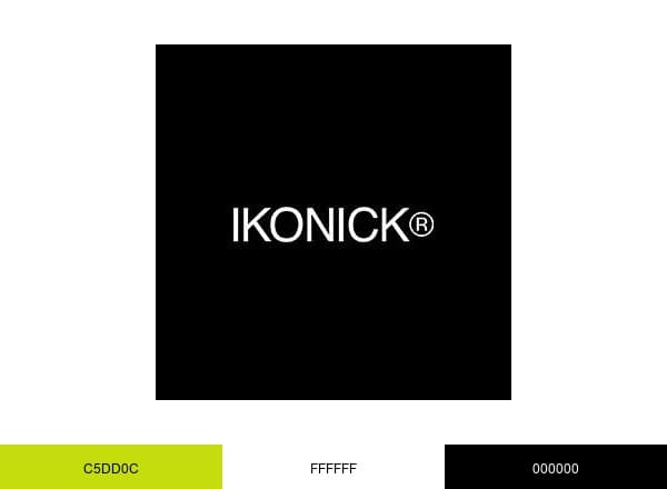 IKONICK brand color palette