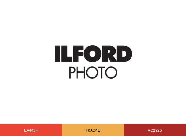 ILFORD PHOTO brand color palette