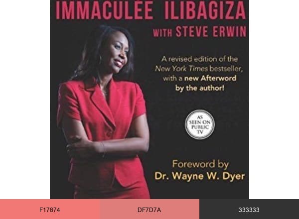 Immaculee Ilibagiza brand color palette