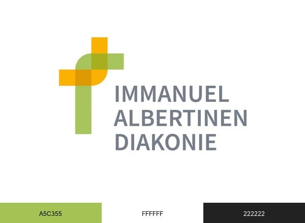 Immanuel Albertinen Diakonie brand color palette