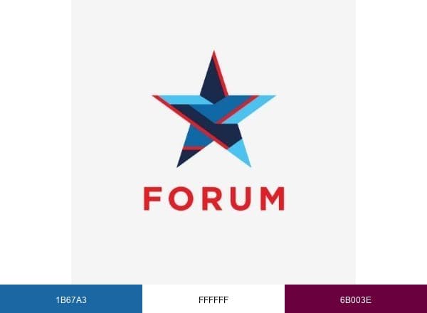 National Immigration Forum brand color palette