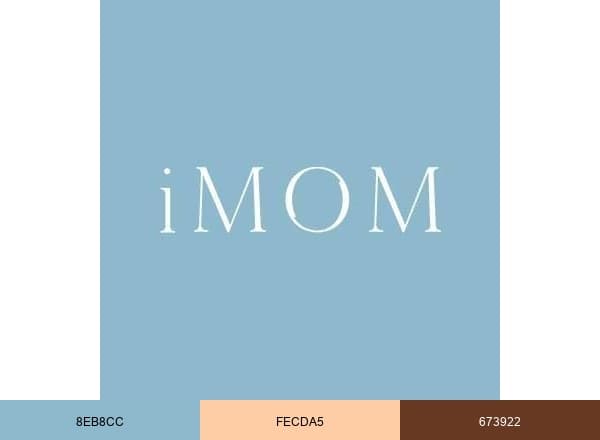 iMOM brand color palette