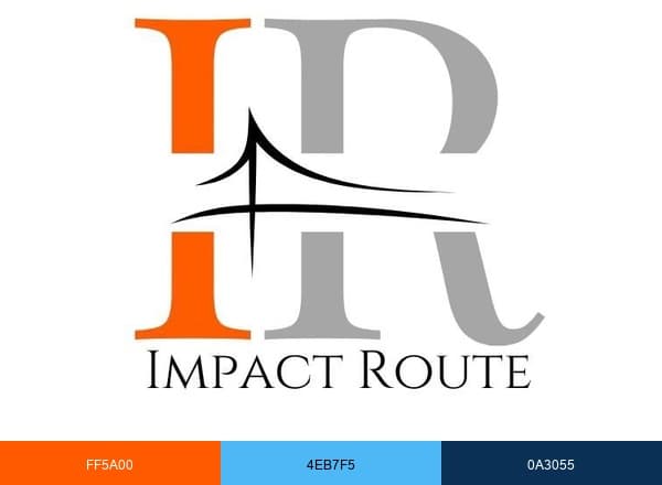 Impact Route brand color palette