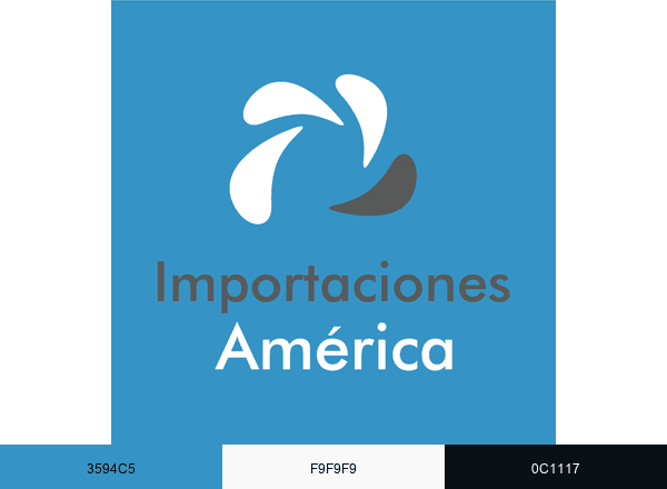 Importaciones América brand color palette