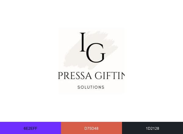 Impressa Gifting brand color palette