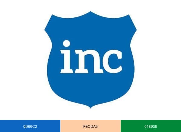Inc Authority Web brand color palette