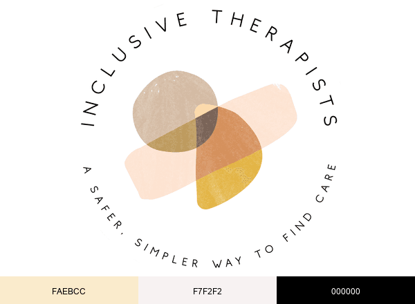 Inclusive Therapists brand color palette