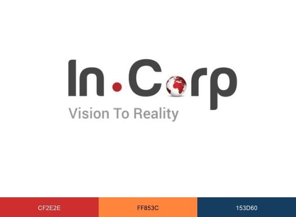 InCorp Global brand color palette