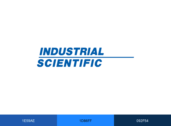 Industrial Scientific brand color palette